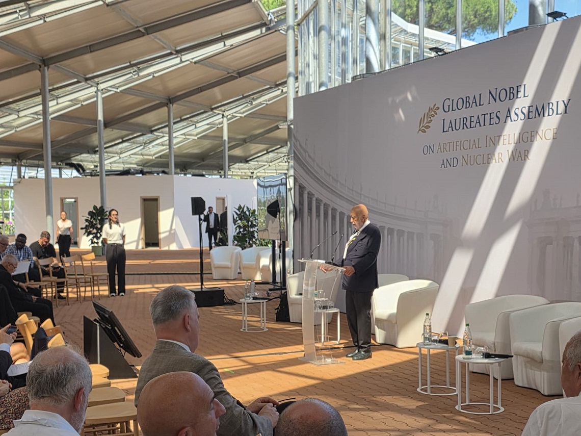 Gesmundo Global Nobel Laureates Assembly on Artificial Intelligence and Nuclear War